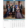 Väggkalender Burde 1797 Kungafamiljen 2027
