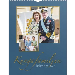 Väggkalender Burde 1797 Kungafamiljen 2027