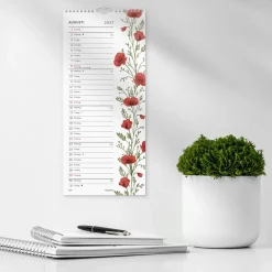Väggkalender Burde 1779 Lilla Blomsterkalendern 2027