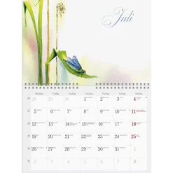 Väggkalender Burde 1728 Naturalmanacka 2027