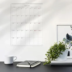 Väggkalender Burde 1726 Stora Månadskalendern 2027