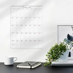 Väggkalender Burde 1726 Stora Månadskalendern 2027