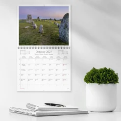 Väggkalender Burde 1730 Sweden med kuvert 2027
