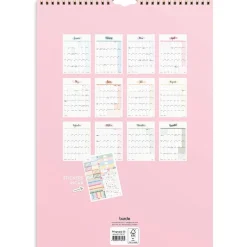 Väggkalender Burde 1781 Väggkalender Life Organizer 2027