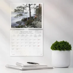 Väggkalender Burde 1735 Vår vackra skog 2027