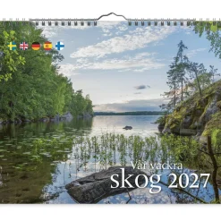 Väggkalender Burde 1735 Vår vackra skog 2027