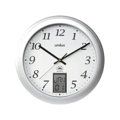 Väggklocka Unilux Instinct Ø310mm Grå