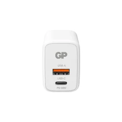 Väggladdare GP WM2E PD 30W 2xUSB C/1xUSB A