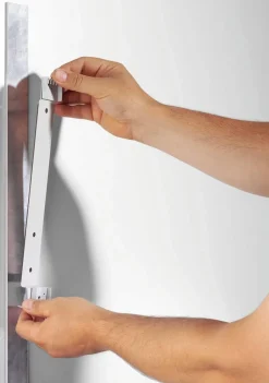 Väggställ Durable Vario Magnet 5 paneler svart A4