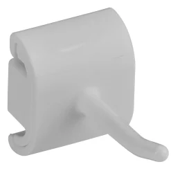 Väggupphängning Vikan Singelkrok Vit 41mm