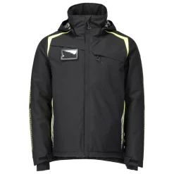 Vinterjacka Mascot 23035-231 Svart/Varselgul 2XL