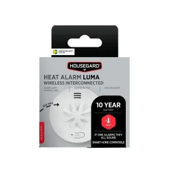 Värmevarnare Housegard Luma Inbyggt 10-årsbatteri