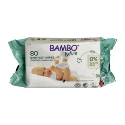 Våtservett Bambo Nature 15x20cm