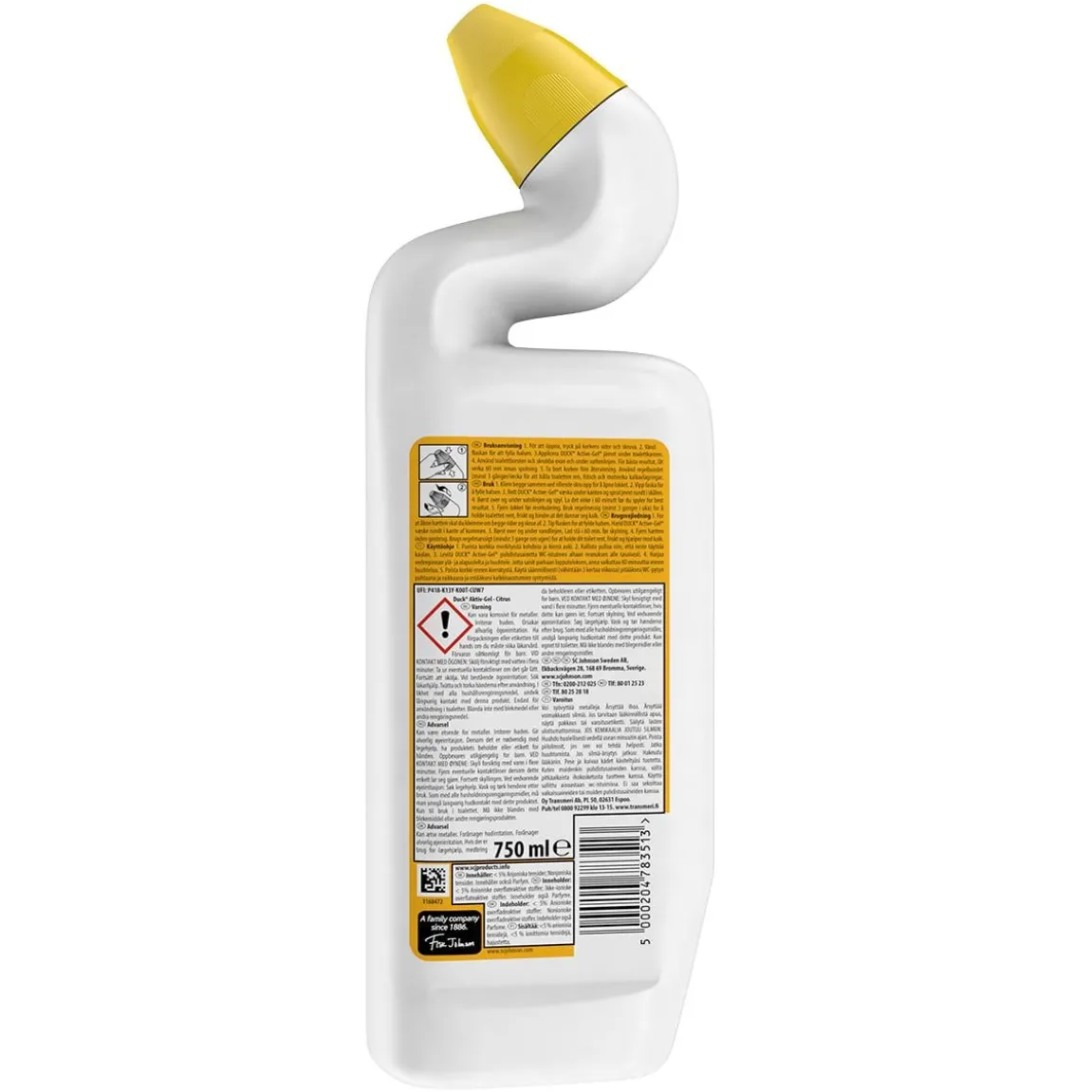 WC-Rent Duck Aktiv Gel Citrus 750ml