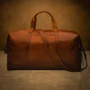 Weekendbag Pisa Skinn Cognac