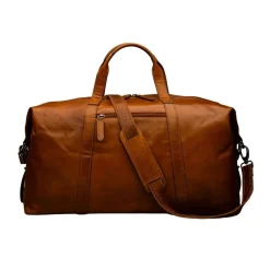 Weekendbag Pisa Skinn Cognac