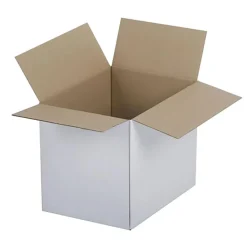 Wellpapplåda 0711 Snabbotten 140 B Vit/brun 305x225x250 mm