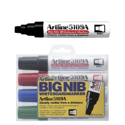 Whiteboardpenna Artline Bignib 5109A Svart 10mm