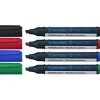 Whiteboardpenna Schneider 293 Snedskuren 4 färger 1-4mm