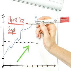 Whiteboardpenna Staedtler Lumocolor 4-färger 2mm