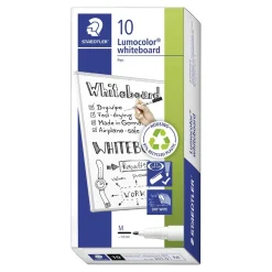 Whiteboardpenna Staedtler Lumocolor 301 Rund Svart 1mm