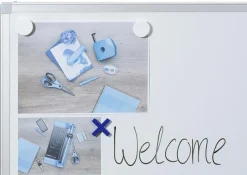 Whiteboardtavla Dahle Basic På Hjul Vändbar 1500x1000mm