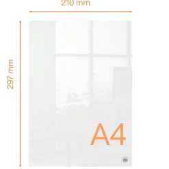 Whiteboardtavla Nobo Mini Transparent A4