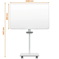 Whiteboardtavla Nobo Move & Meet Mobil 700x1000mm