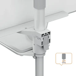 Whiteboardtavla Nobo Move & Meet Mobil 700x1000mm