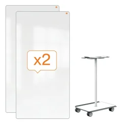 Whiteboardtavla Nobo Move & Meet 1800x900mm