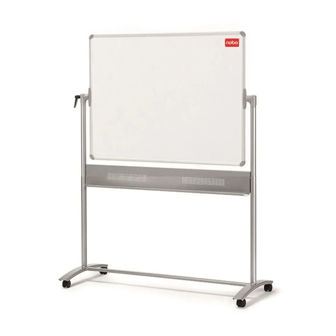 Whiteboardtavla Nobo Pivot Emalj På Hjul 1200x900mm