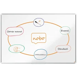 Whiteboardtavla Nobo Premium Plus Emalj 1800x1200mm