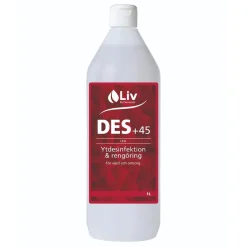 Ytdesinfektion Liv Des +45 1L